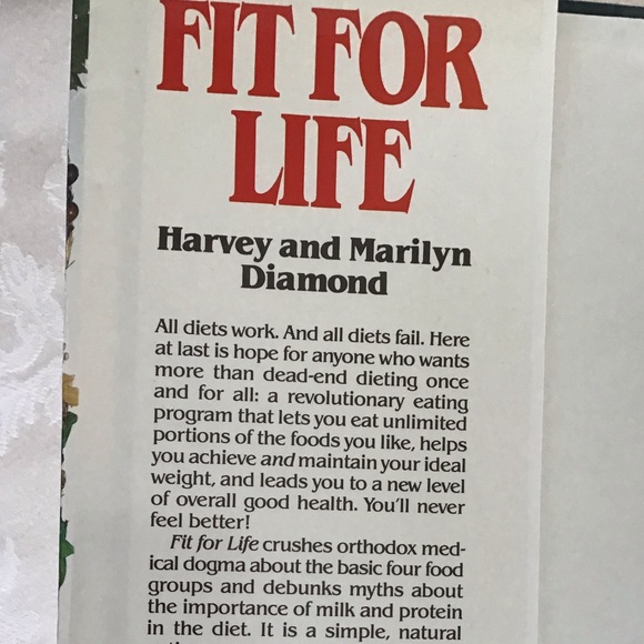 Fit For Life Natural Body Cycle Weight Loss Plan Hardcover Book - Picture 3 of 12